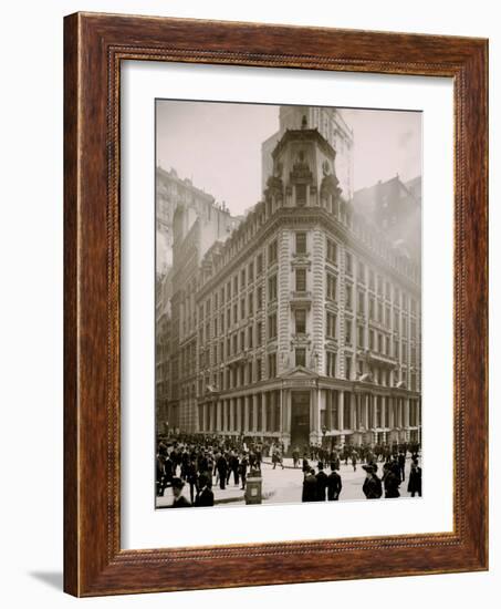 J.P. Morgan Co.S Offices, Drexel Building, New York-null-Framed Photo