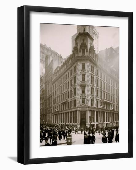 J.P. Morgan Co.S Offices, Drexel Building, New York-null-Framed Photo