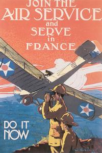 Join The Air Service And Serve In France by J^ Paul Verrees