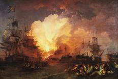 The Battle of the Nile, August 1798-J Philippe de Loutherbough-Premier Image Canvas