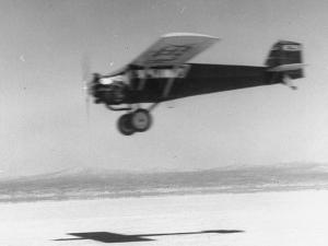 An Airplane in Flight, Speed-Blurred by J^ R^ Eyerman
