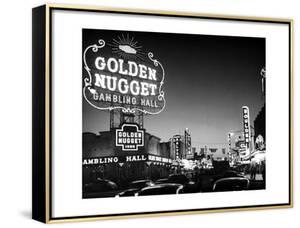 The Golden Nugget Gambling Hall Lighting Up Like a Candle by J^ R^ Eyerman