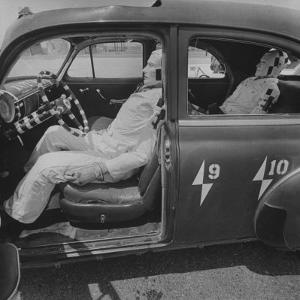 Ucla Auto Crash Test Dummy Experiments by J^ R^ Eyerman