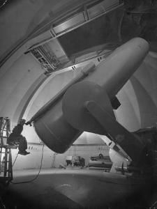 William Miller at the Mt. Palomar Observatory by J^ R^ Eyerman