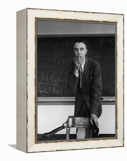 J. Robert Oppenheimer-Alfred Eisenstaedt-Framed Premier Image Canvas