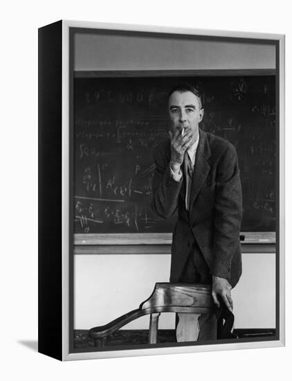 J. Robert Oppenheimer-Alfred Eisenstaedt-Framed Premier Image Canvas