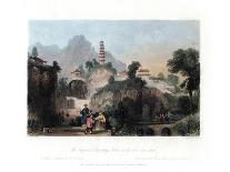 The Imperial Travelling Palace at the Hoo-Kew-Shan, China, C1840-J Sands-Giclee Print