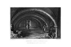 Ancient Crypt, Southwark, 1830-J Shury-Giclee Print