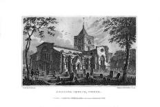 Doorway to the Temple Church, London, 1815-J Shury-Giclee Print