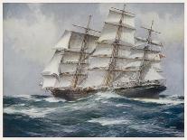 Clipper Under Full Sail-J^ Spurling-Laminated Giclee Print