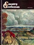 "Farm Landscape," Country Gentleman Cover, April 1, 1942-J. Steuart Curry-Framed Giclee Print