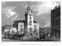 Church of St Michael Queenhithe, City of London, 1831-J Tingle-Framed Giclee Print