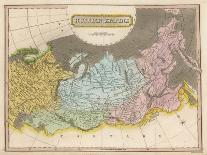 Map of the Russian Empire-J. Wallis-Framed Art Print