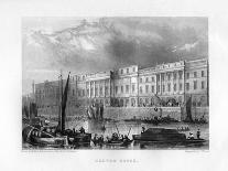 Buckingham Palace, London, 19th Century-J Woods-Framed Giclee Print