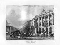 The Late Royal Exchange and Cornhill, London, 19th Century-J Woods-Framed Giclee Print