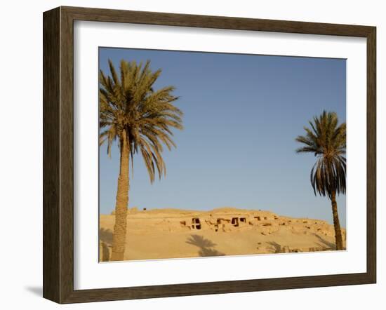 Jabal El Mawta, Oasis of Siwa, Egypt, North Africa, Africa-Groenendijk Peter-Framed Photographic Print