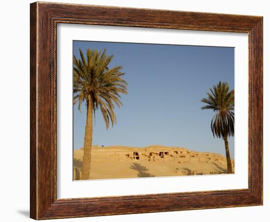 Jabal El Mawta, Oasis of Siwa, Egypt, North Africa, Africa-Groenendijk Peter-Framed Photographic Print