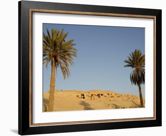 Jabal El Mawta, Oasis of Siwa, Egypt, North Africa, Africa-Groenendijk Peter-Framed Photographic Print