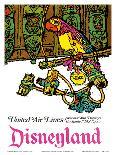 Disneyland - Walt Disney's Enchanted Tiki Room - United Air Lines-Jabavy-Framed Art Print