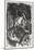 Jabberwocky from Through the-John Tenniel-Mounted Giclee Print