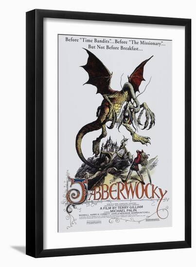 Jabberwocky-null-Framed Art Print