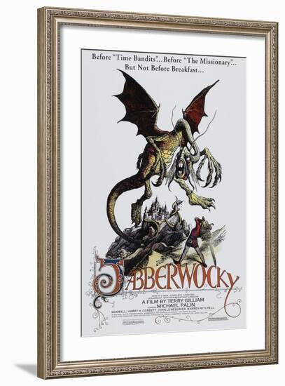 Jabberwocky-null-Framed Art Print