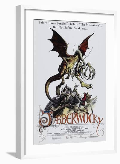 Jabberwocky-null-Framed Art Print