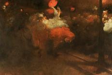 Orange Festival-Jac van Looij-Mounted Art Print