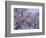 Jacarandas Trees Bloom in City Parks, Parque 3 de Febrero, Palermo, Buenos Aires, Argentina-Michele Molinari-Framed Photographic Print