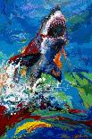 The Mighty Bull Shark-Jace D. McTier-Framed Premier Image Canvas