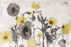 Floral Takeover Gold-Jace Grey-Art Print