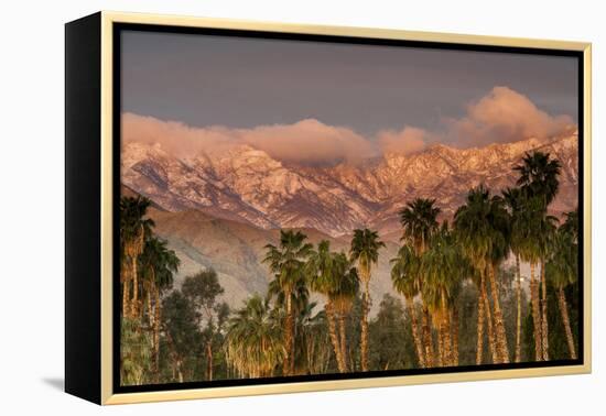 Jacinto and Santa Rosa Mountain Ranges, Palm Springs, California, USA-Richard Duval-Framed Premier Image Canvas