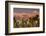 Jacinto and Santa Rosa Mountain Ranges, Palm Springs, California, USA-Richard Duval-Framed Photographic Print