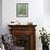 Jack, a 15-Pound Cat, Sits under a Treed Black Bear in a Backyard in West Milford, New Jersey-null-Framed Photographic Print displayed on a wall