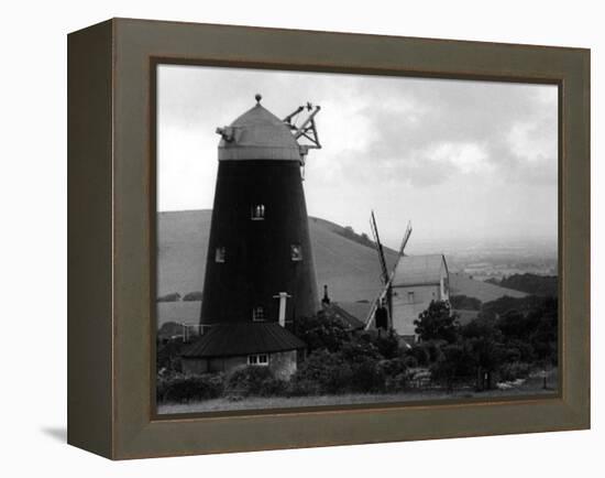 Jack and Jill Windmills-null-Framed Premier Image Canvas