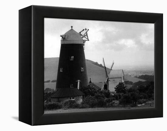 Jack and Jill Windmills-null-Framed Premier Image Canvas