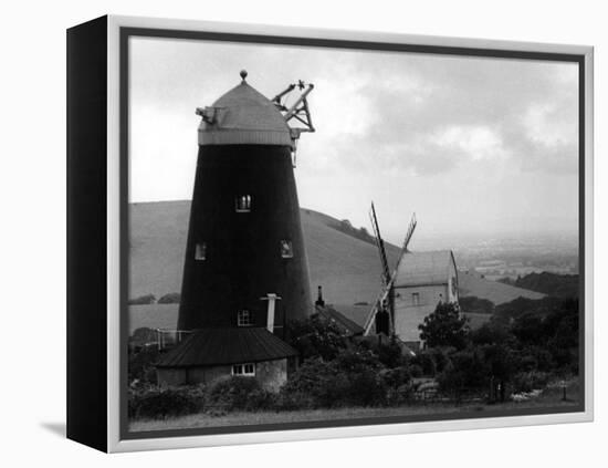 Jack and Jill Windmills-null-Framed Premier Image Canvas