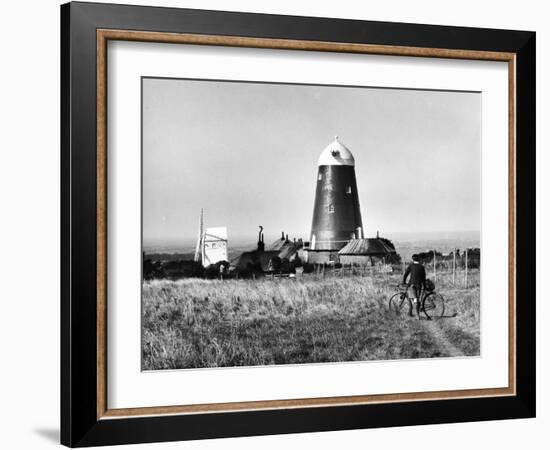 Jack and Jill Windmills-Fred Musto-Framed Photographic Print