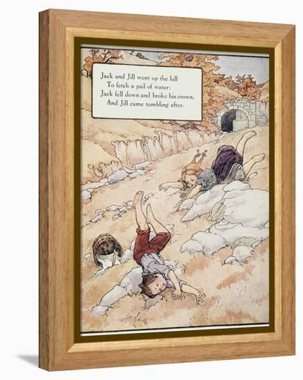 Jack and Jill-Frederick Richardson-Framed Premier Image Canvas