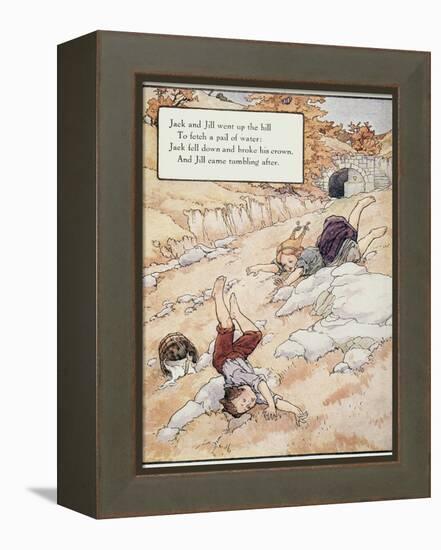 Jack and Jill-Frederick Richardson-Framed Premier Image Canvas