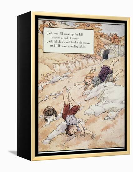 Jack and Jill-Frederick Richardson-Framed Premier Image Canvas