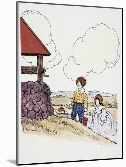 Jack and Jill-Blanche Fisher Wright-Mounted Giclee Print