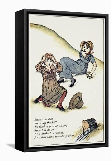 Jack and Jill-Kate Greenway-Framed Premier Image Canvas