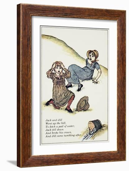 Jack and Jill-Kate Greenway-Framed Giclee Print