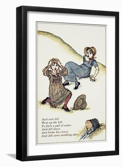 Jack and Jill-Kate Greenway-Framed Giclee Print