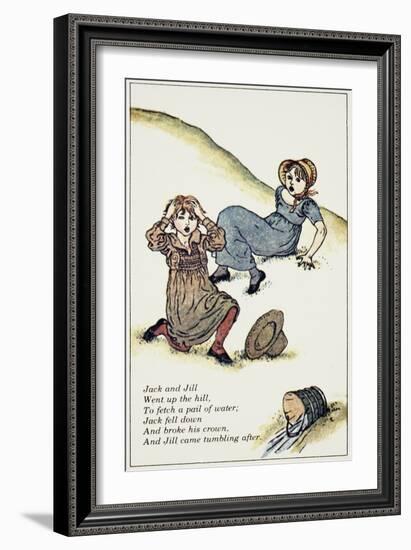 Jack and Jill-Kate Greenway-Framed Giclee Print