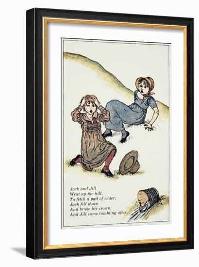 Jack and Jill-Kate Greenway-Framed Giclee Print