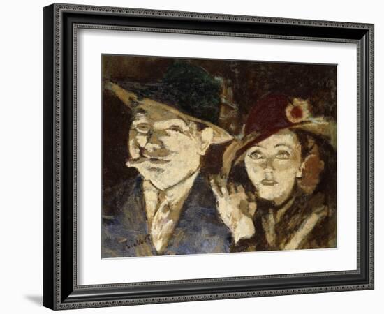 Jack and Jill-Walter Richard Sickert-Framed Giclee Print