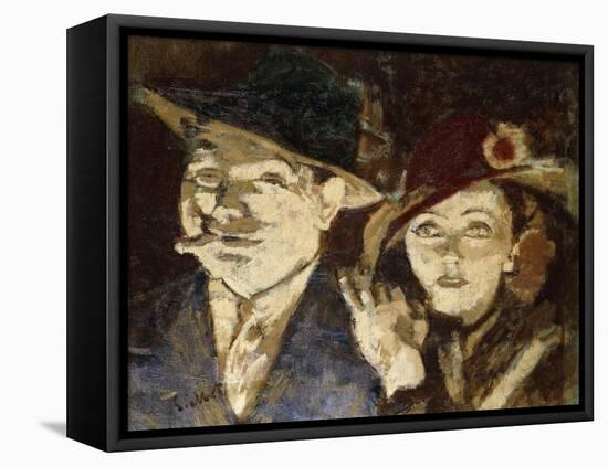 Jack and Jill-Walter Richard Sickert-Framed Premier Image Canvas