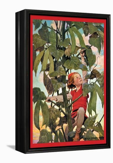 Jack and the Beanstalk-Jessie Willcox-Smith-Framed Stretched Canvas